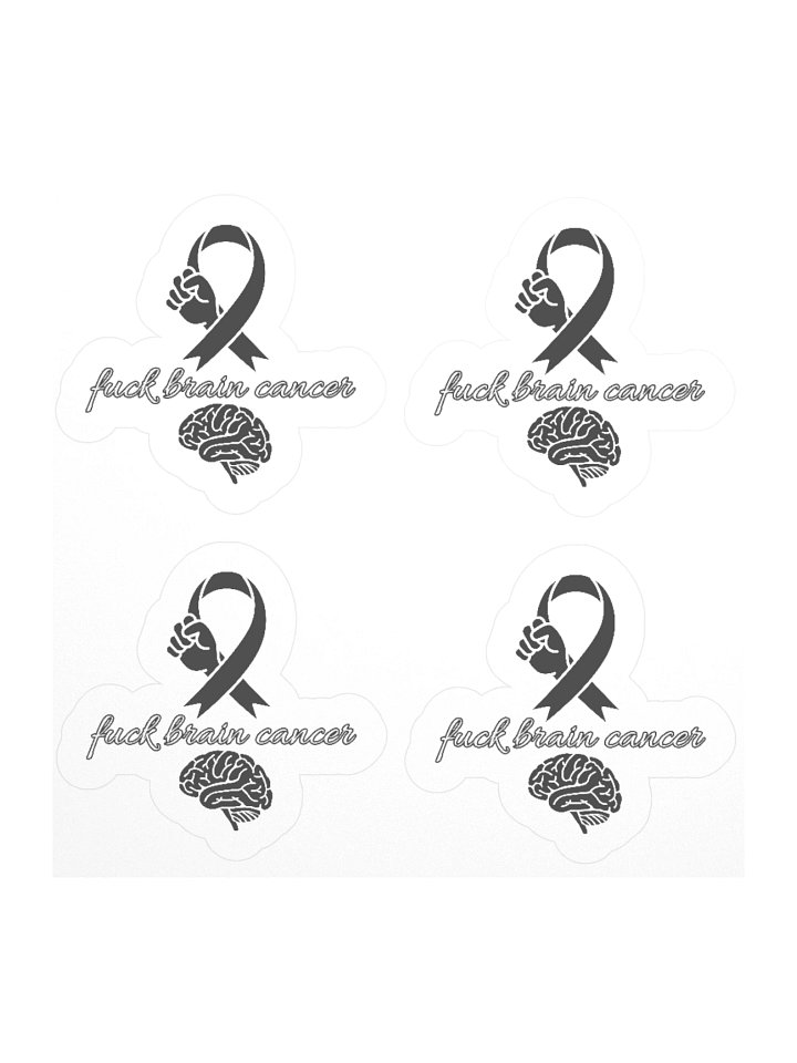 Fuck cancer stickers product image (1)