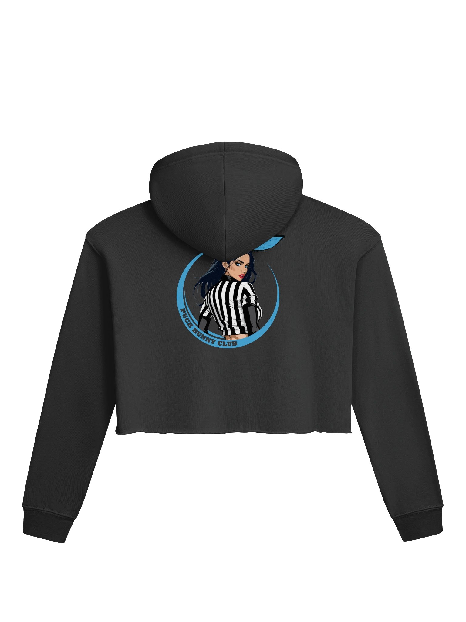 Puck Bunny Club Women's Crop Hoodie product image (2)