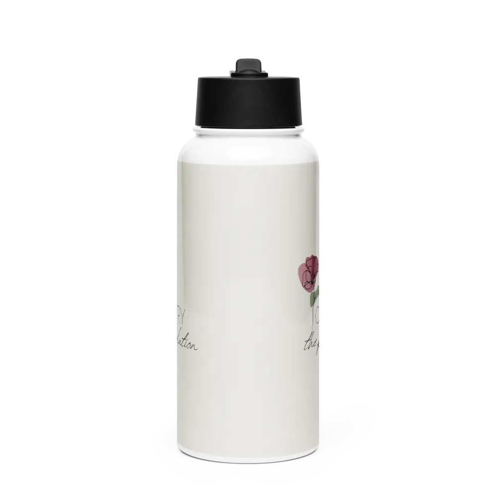 Stainless Steel Water Bottle with a Straw Lid SWFB0142 product image (3)