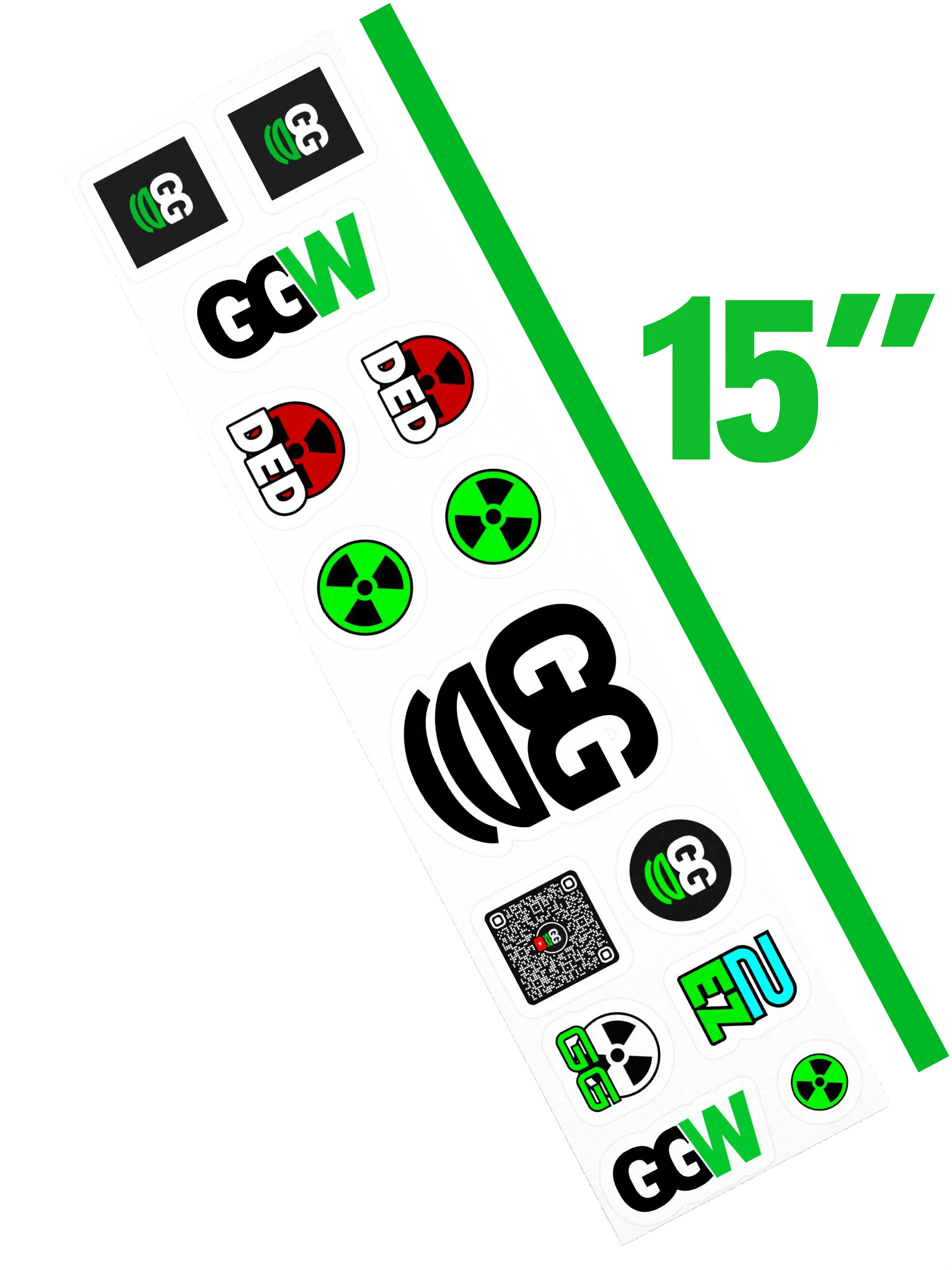 Good Gaming World Sticker Sheet product image (1)