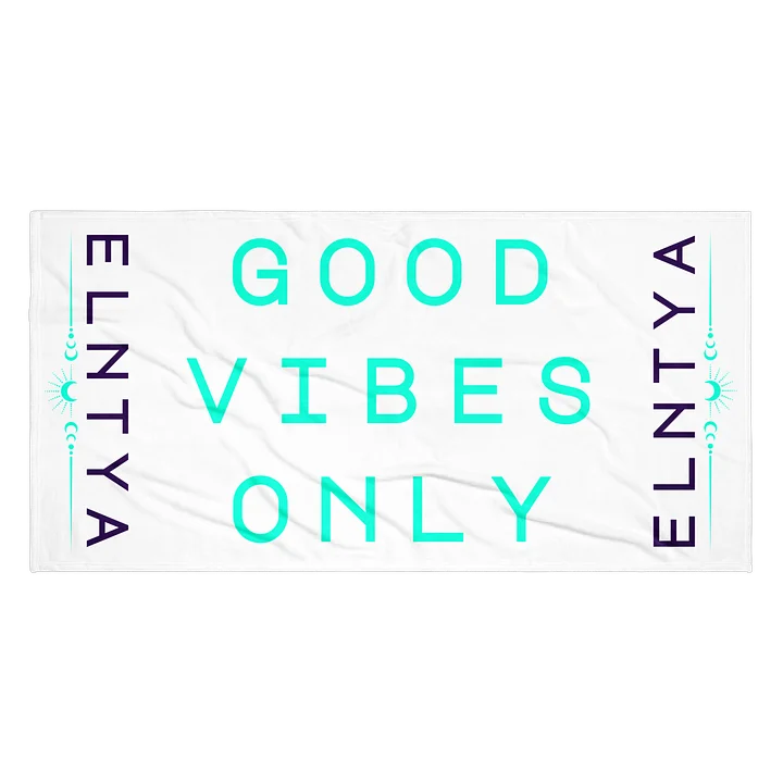Good Vibes Beach Towel product image (2)