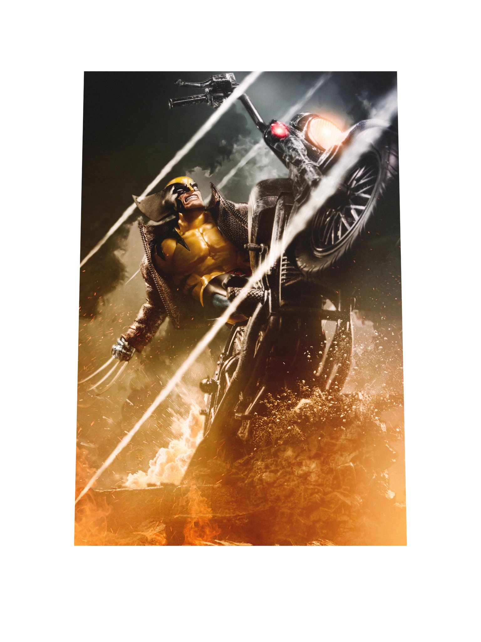 Wolvie 12x18 Print product image (1)