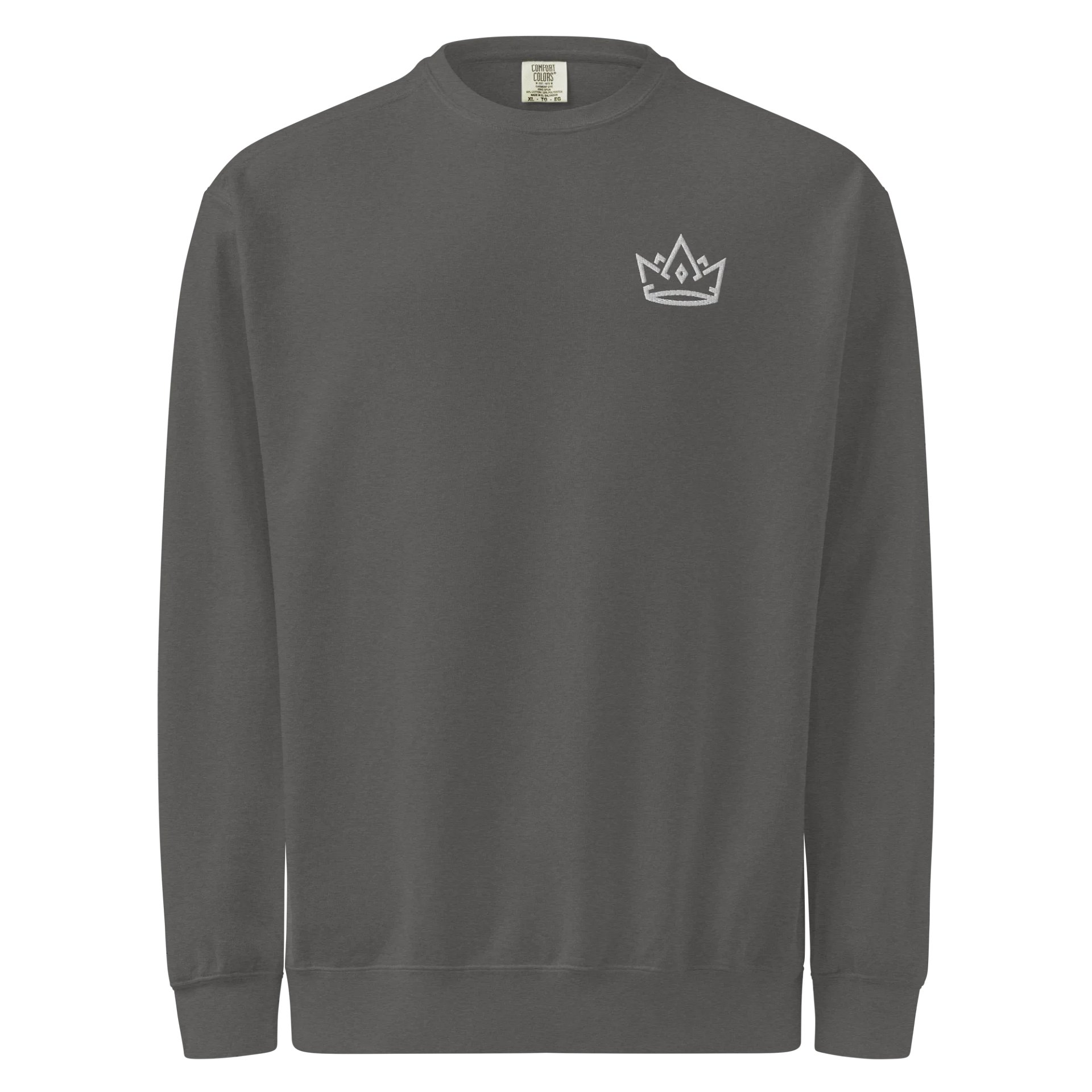 Crown Logo Embroidered Crewneck Sweater product image (1)