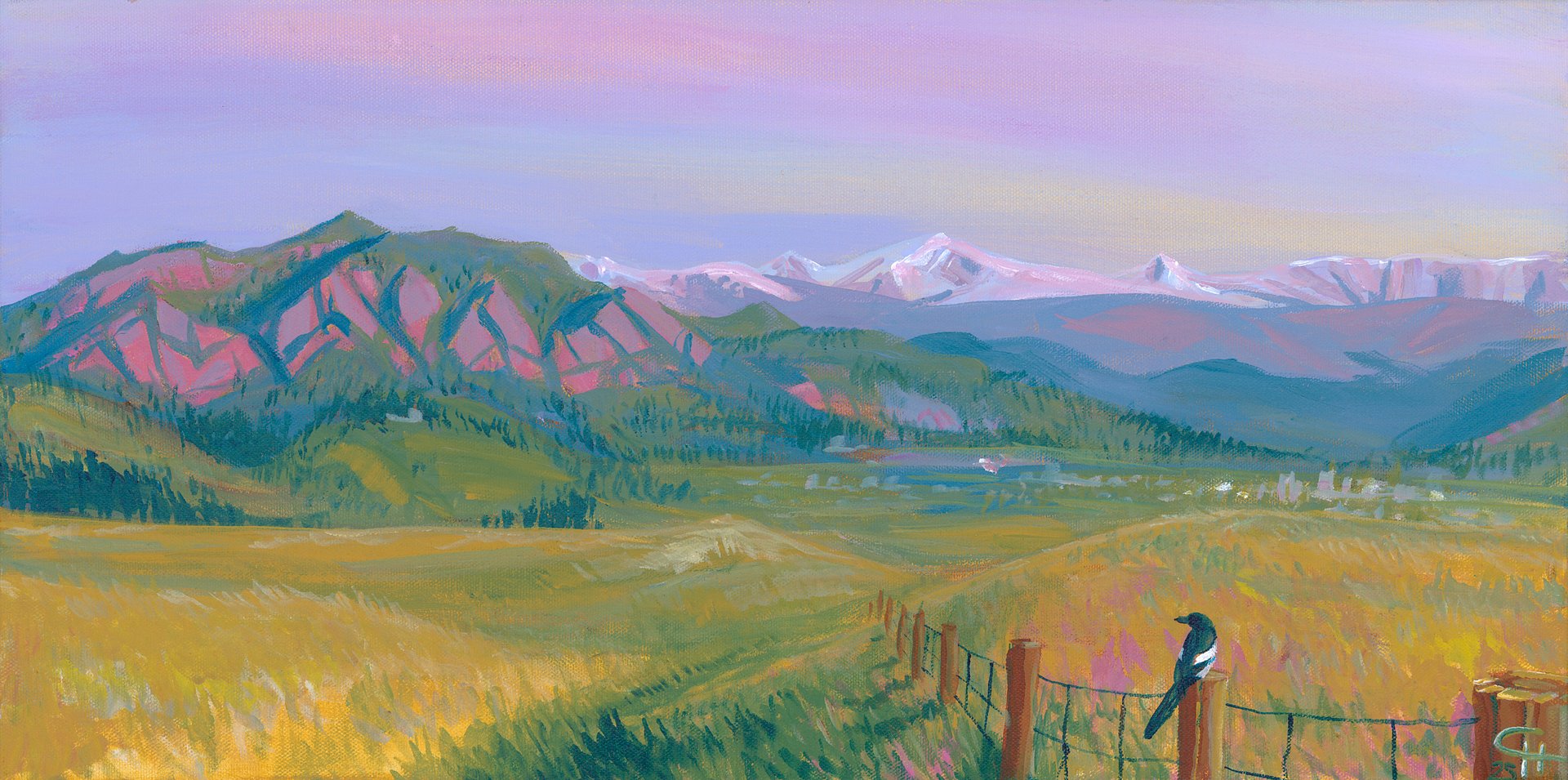 Boulder at Dawn Print product image (3)