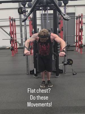 Struggling to build a chest try these exercises to grow your full chest. My pecs were sonething I struggled with for a long time and adding these have been helping snd I notice significant changes since I started  #chestday #pectoralmuscles #gym2026 #fitness #chestworkout 