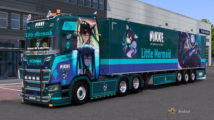 [ETS2] Little Mermaid - NIKKE: The Goddess of Victory [Combo Skin] product image (2)