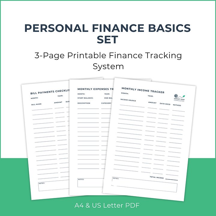 Personal Finance Basics Set product image (1)