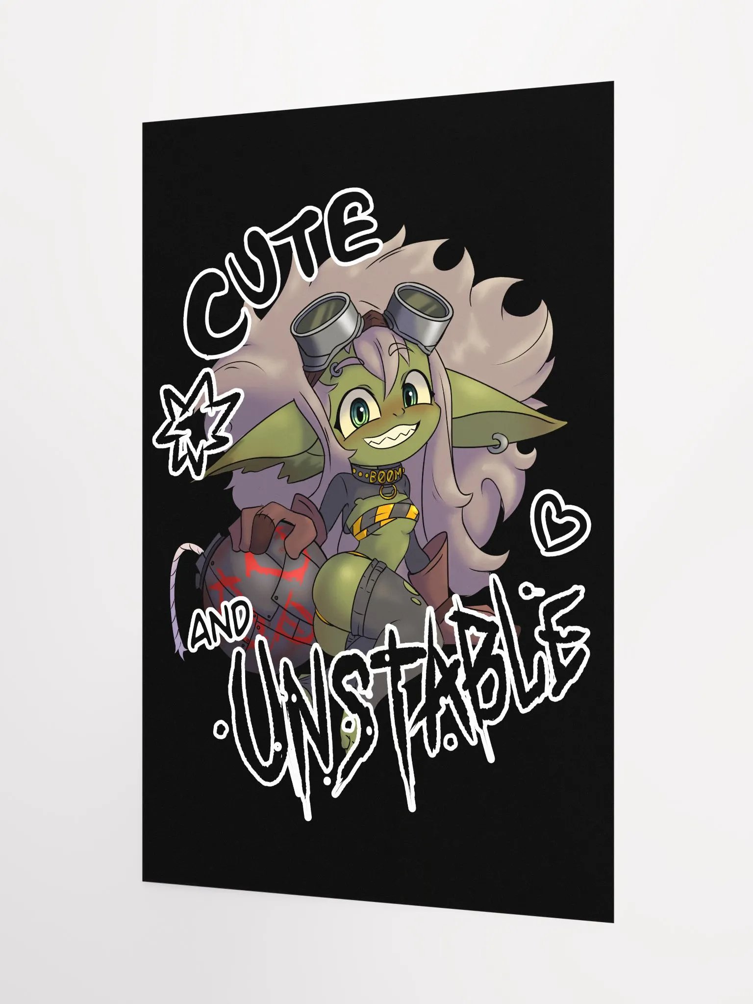Cute and Unstable Poster product image (7)
