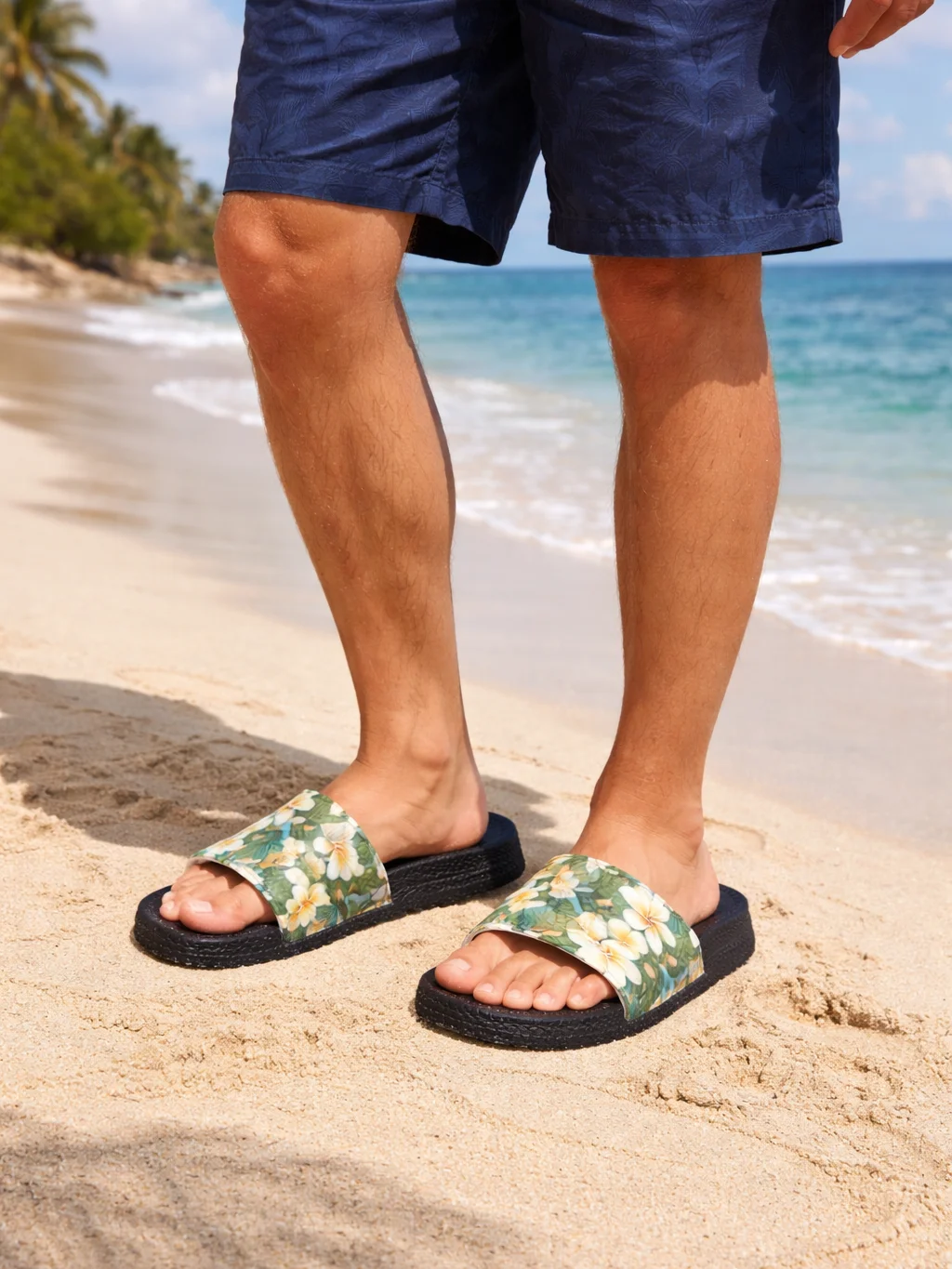 Wild Plumeria Slides | Sandals product image (1)