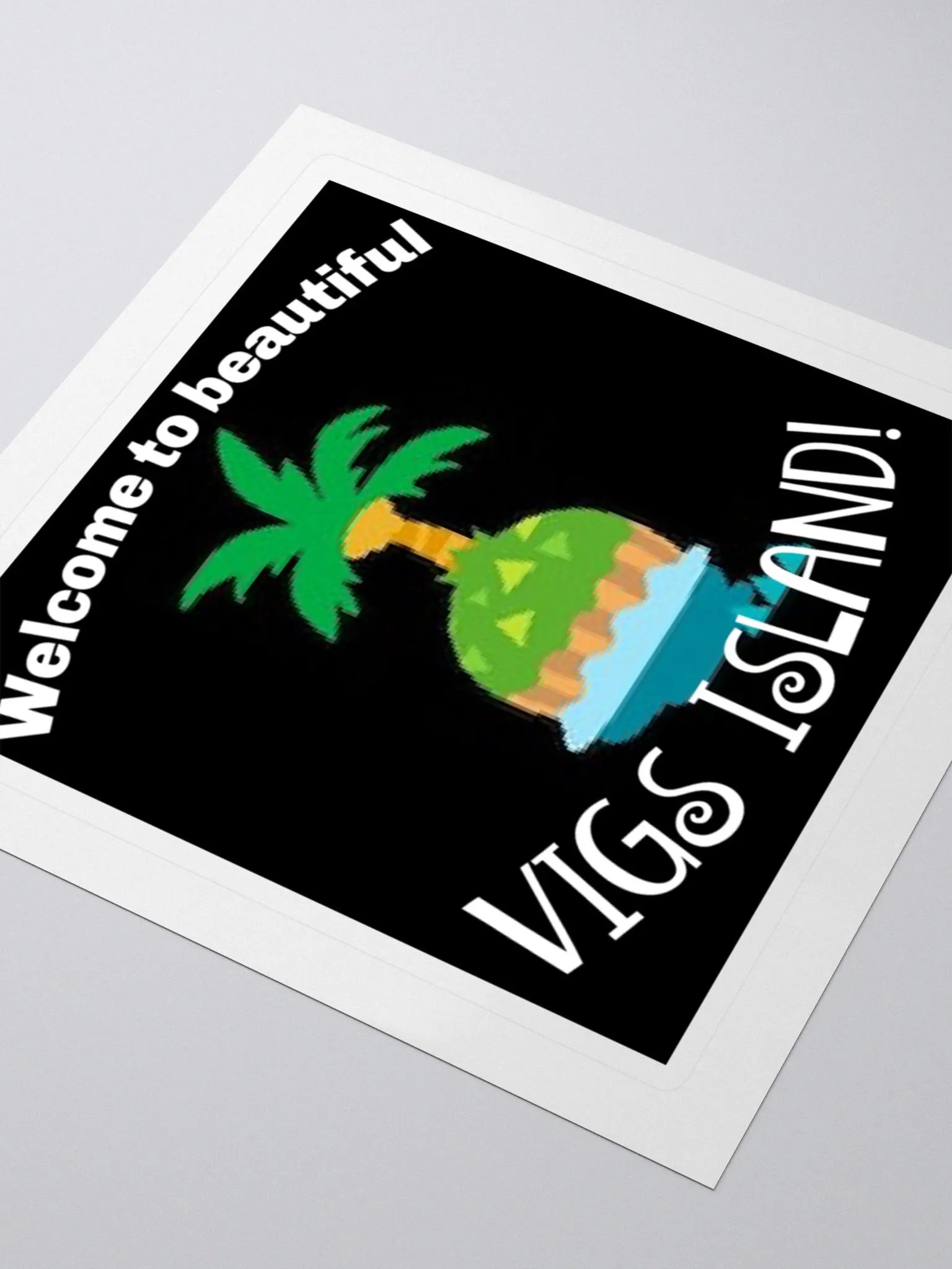 Vigs Island sticker product image (3)