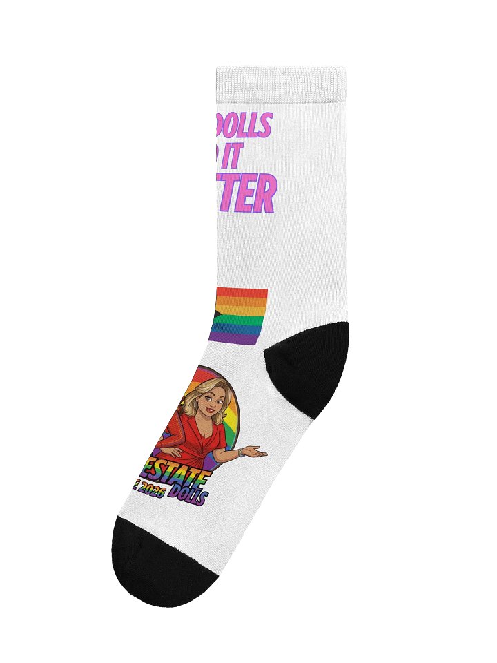 Real Estate Dolls Pride 2026 Socks product image (1)