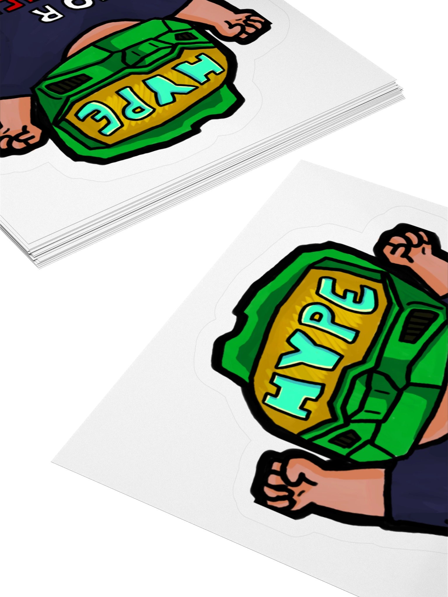 Hyped Buddy Sticker product image (4)