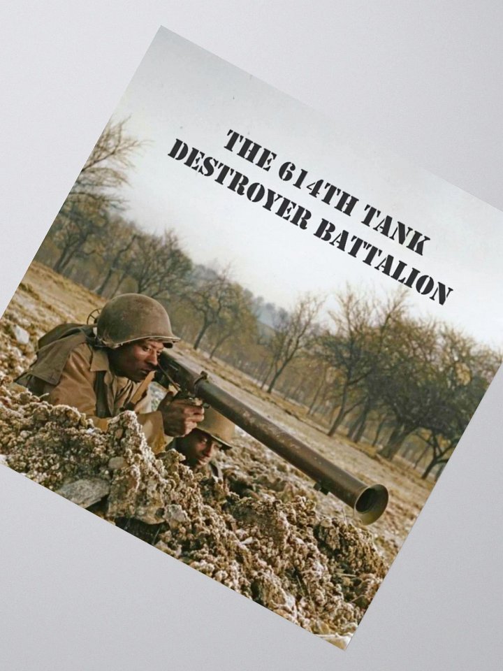 614th Tank Destroyer Battalion Sticker product image (2)
