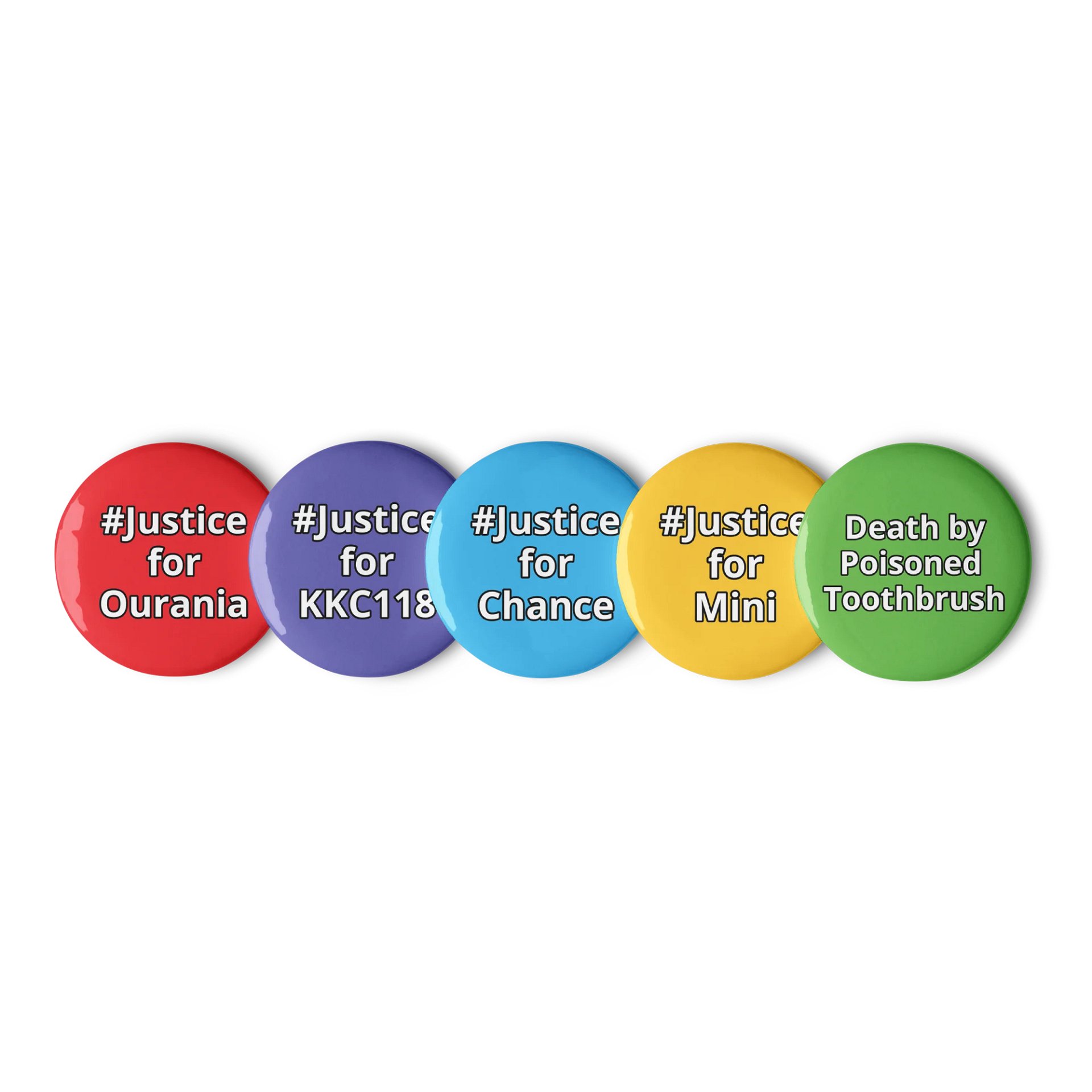 #Justice Buttons product image (1)