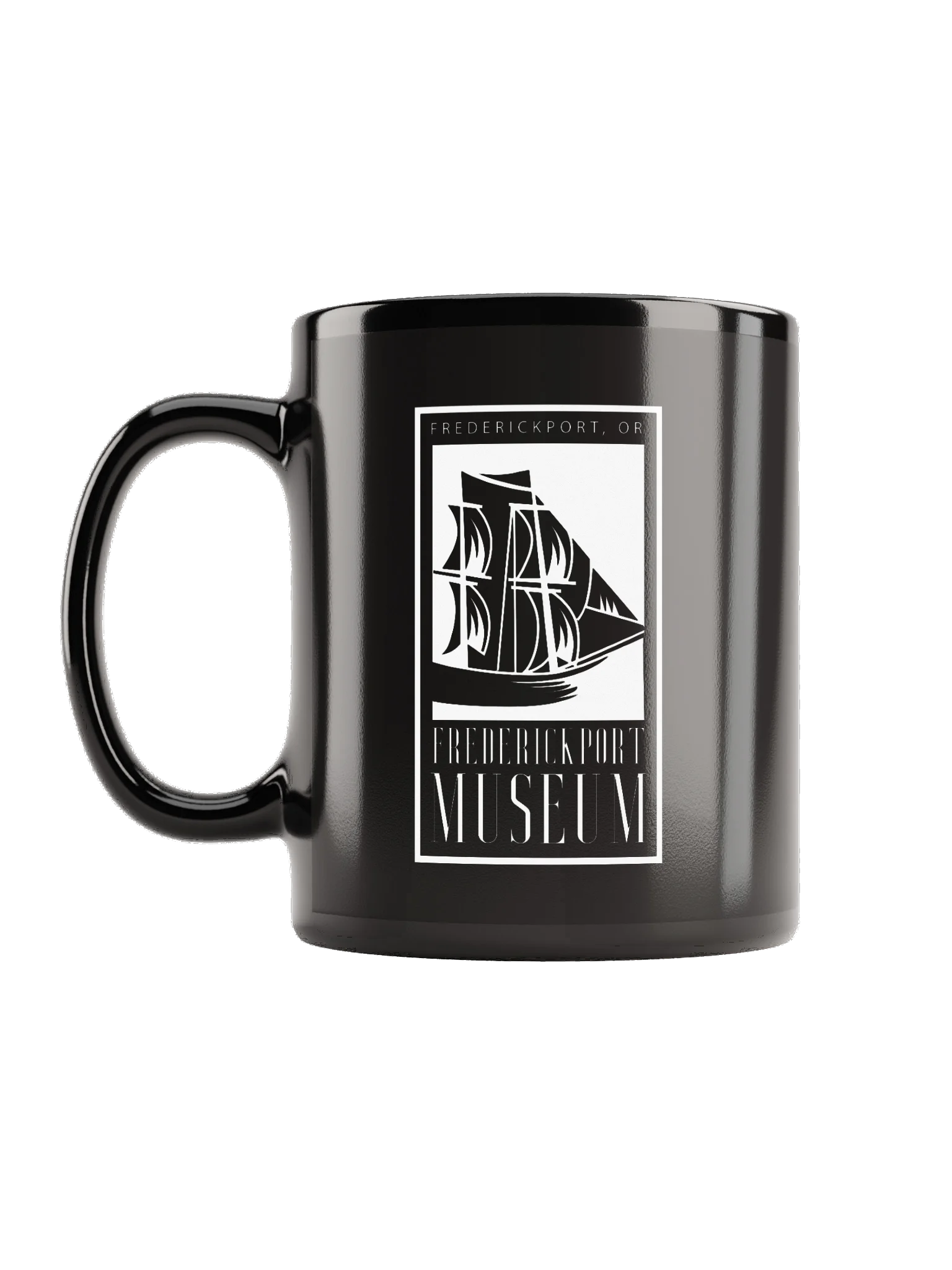 Frederick Museum Black Coffee Mug product image (1)