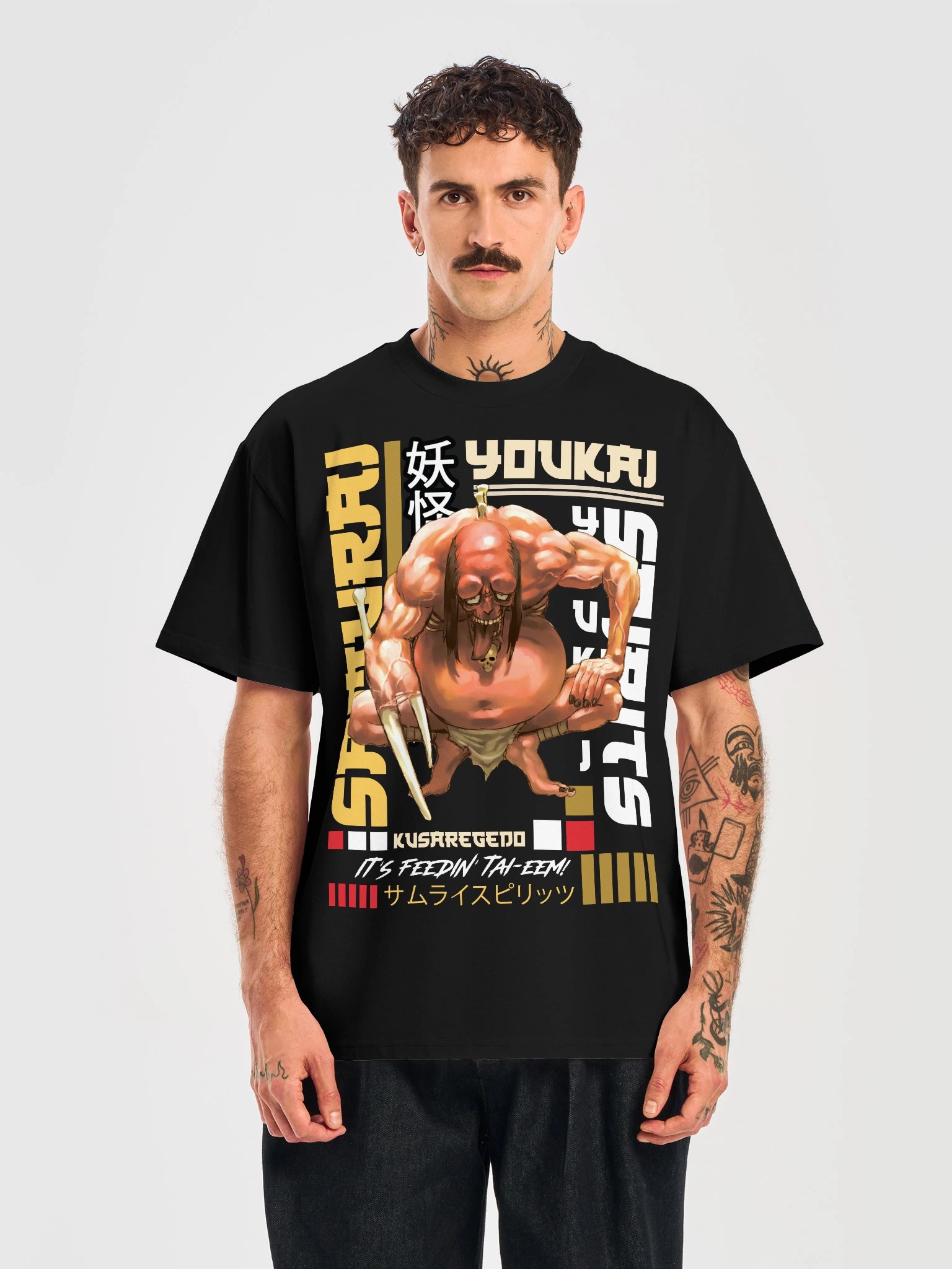Youkai Kusaregedo Heavy Boxy T-Shirt product image (19)
