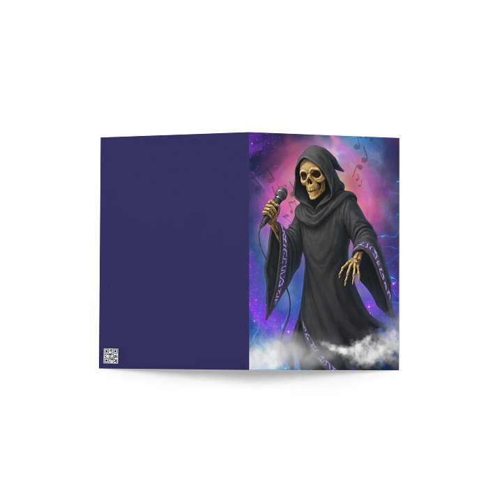 Grim Beats Greeting Card product image (2)