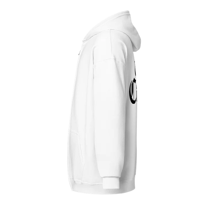 Generic Logo Zip Hoodie (Black Logo) product image (34)