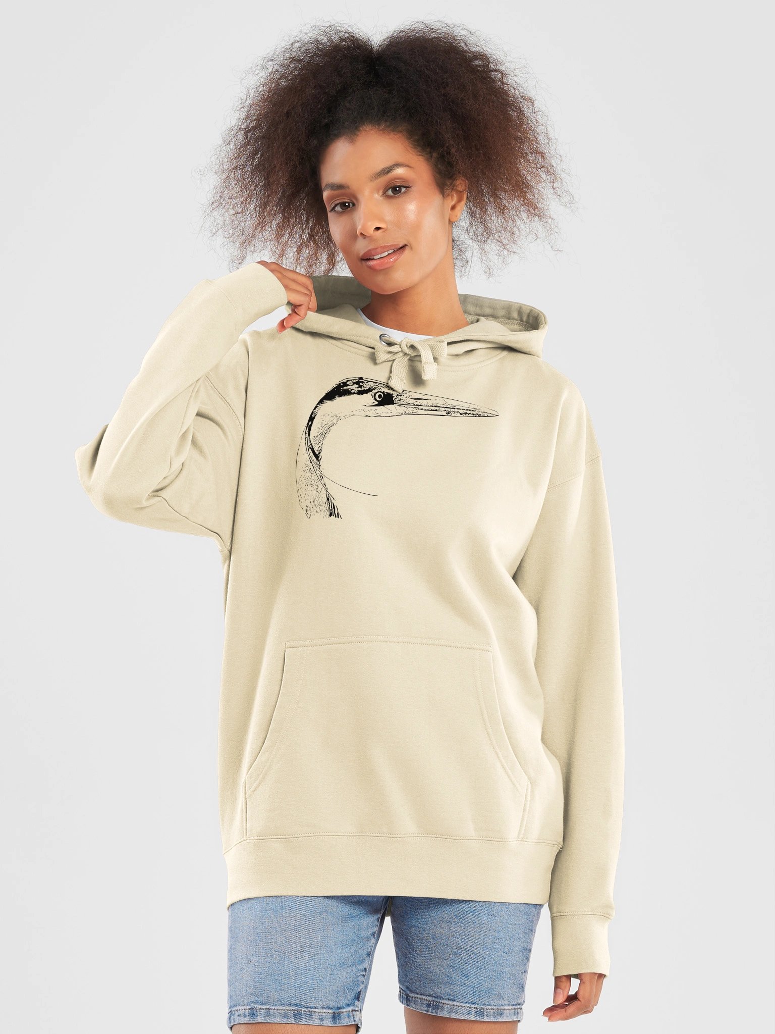 Great Blue Heron Premium Hoodie product image (45)