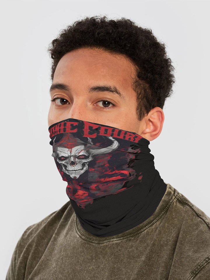 BTW Demonic Court neck gator product image (2)