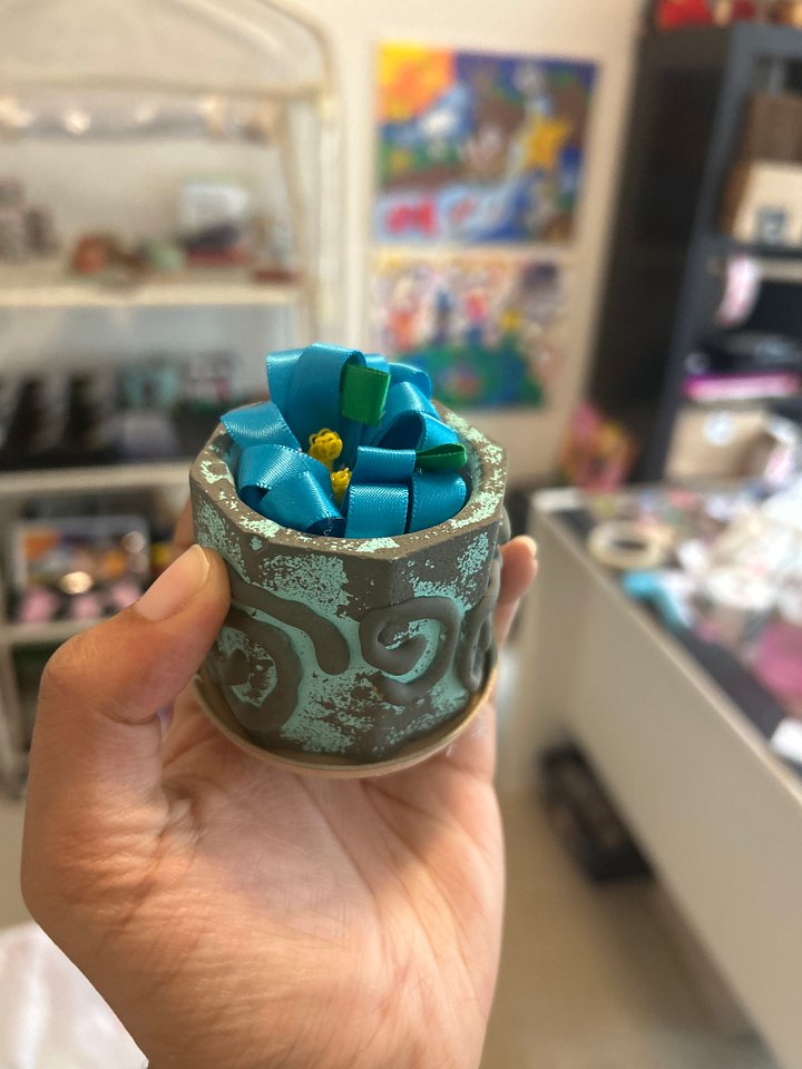 Addy’s artsy flower in pot #9 product image (1)