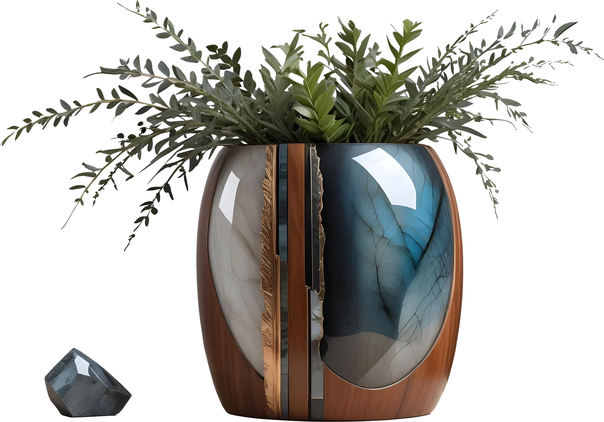 Celestial Symphony Divider Vase – PNG product image (1)