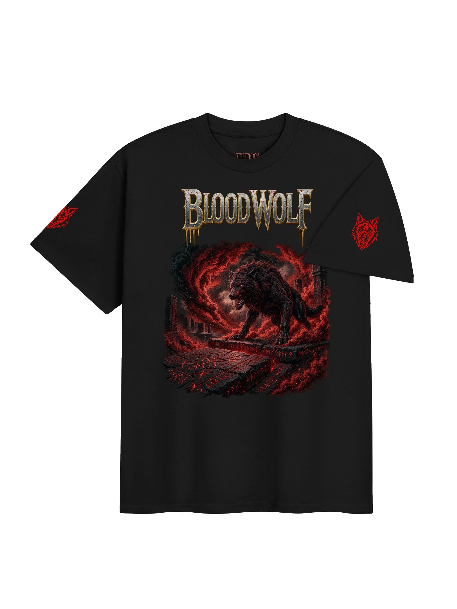 BLOODWOLF Dark Fantasy Heavy Tee product image (16)