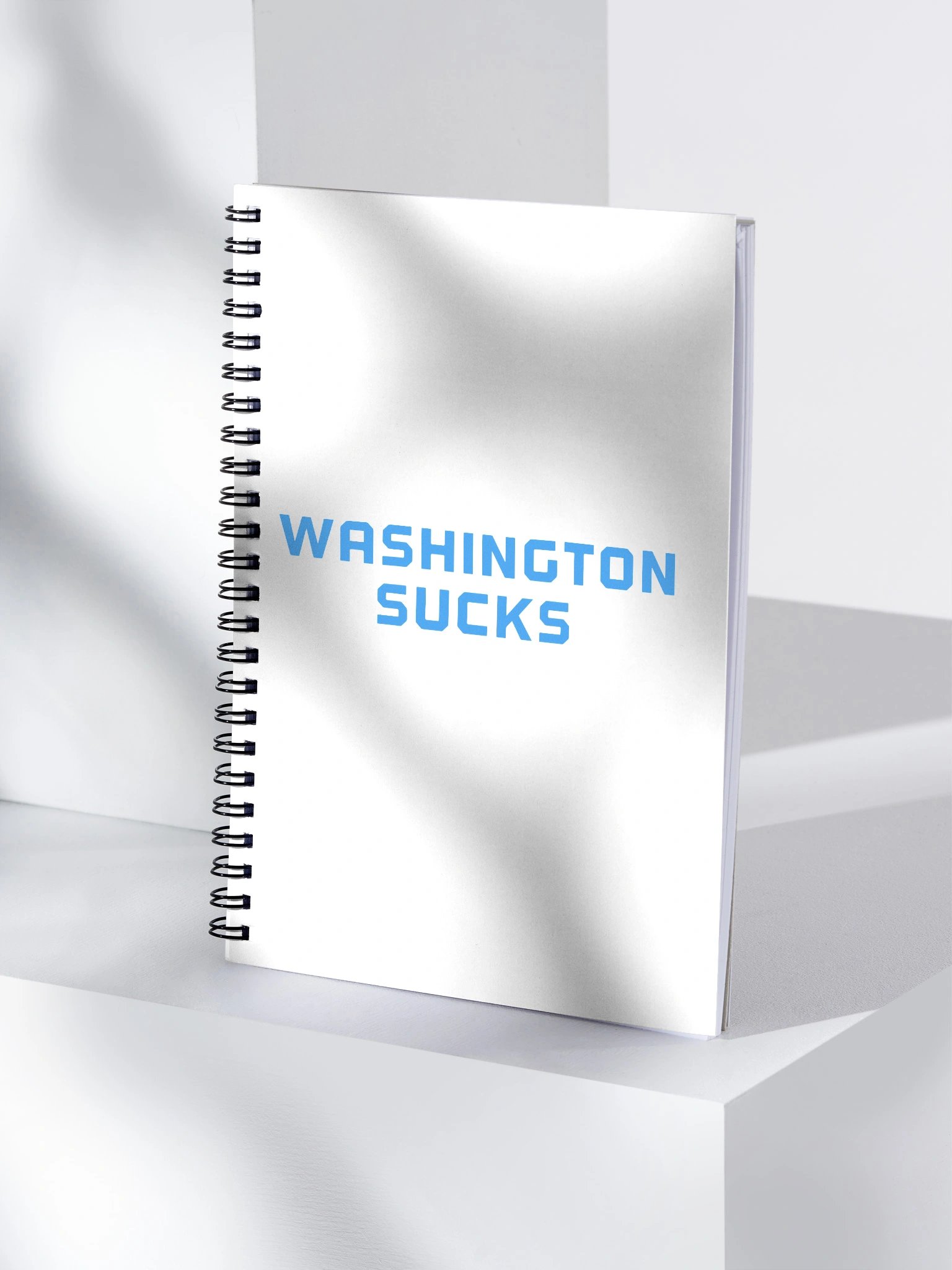 Washington Sucks Spiral Notebook product image (4)