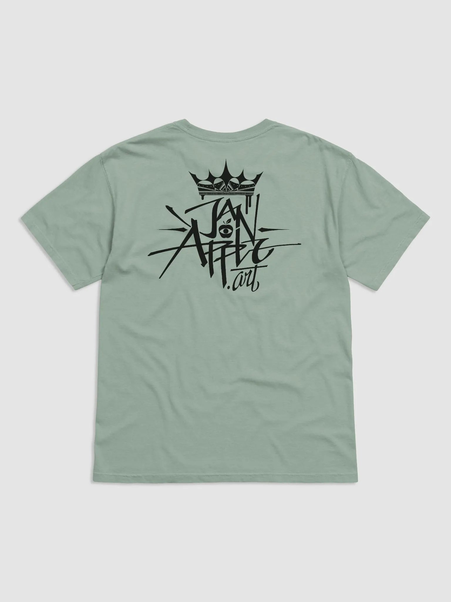 King Apple Diner (Black on Light) ✦ Comfort Colors Garment-Dyed Heavyweight T-Shirt product image (2)