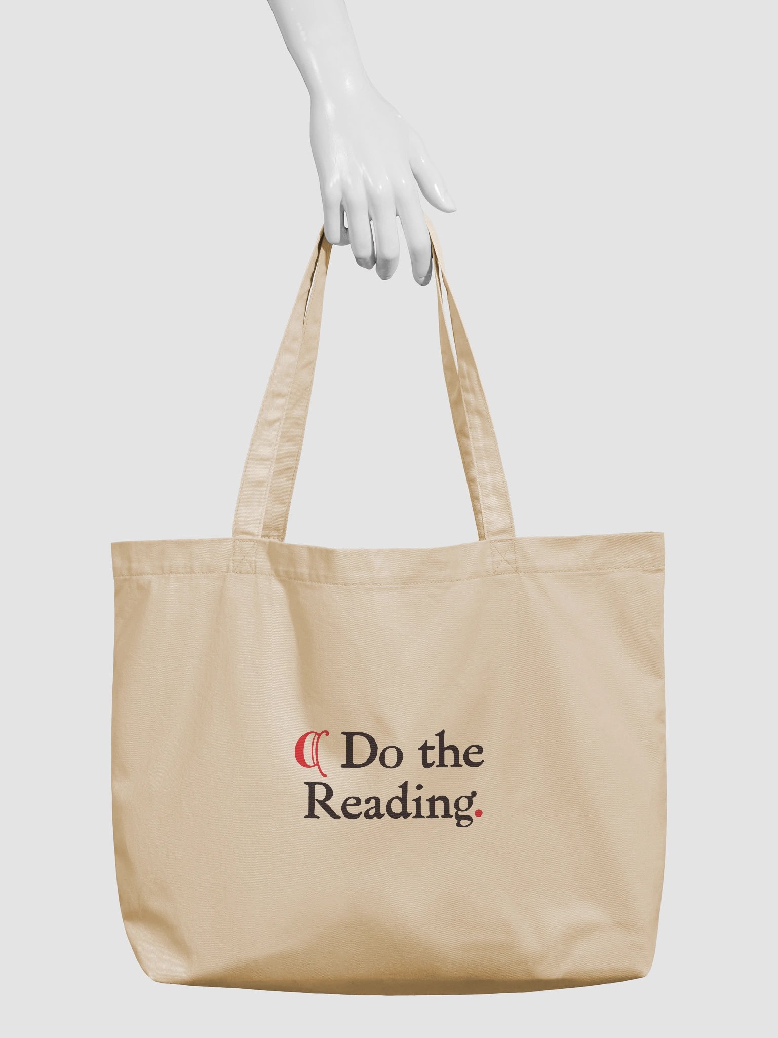 Do the Reading (Old Style) - Canvas Tote product image (3)