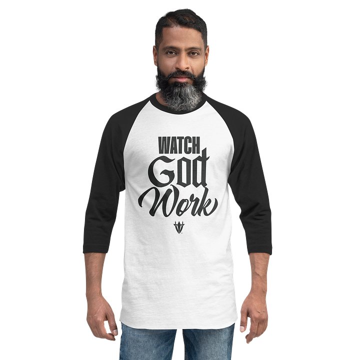 Watch God Work Raglan product image (2)