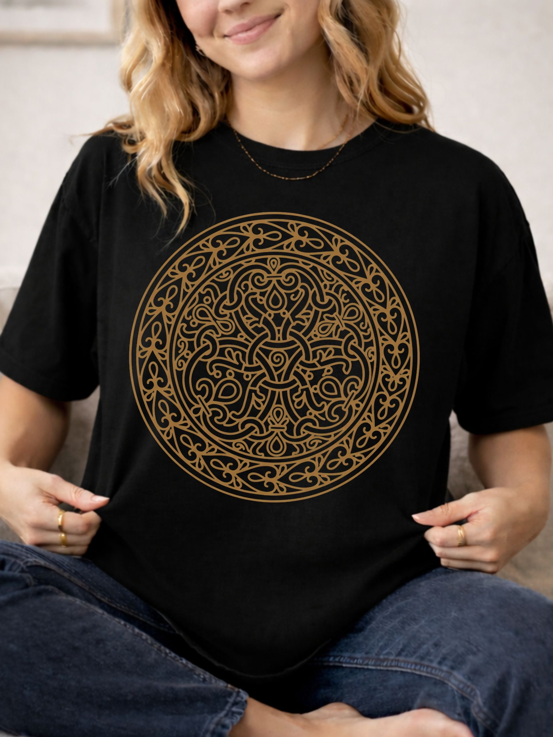 Viking design from Hornelund brooch- Comfort Colors Heavyweight Unisex Cotton T-shirt product image (26)