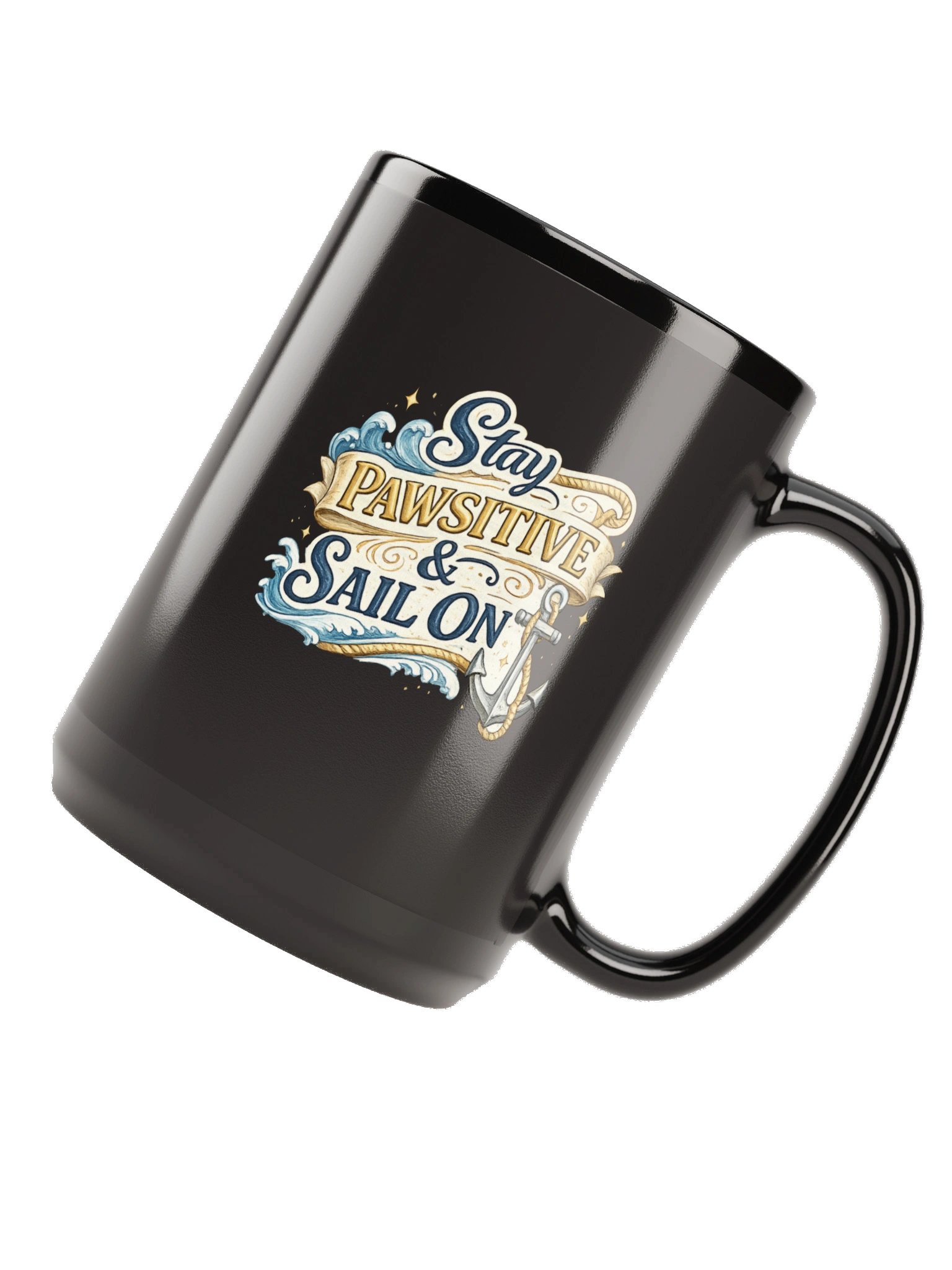 Captain Sunny Stay Pawsitive Mug product image (6)
