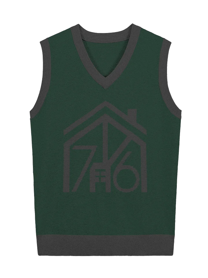 House 746 Luxury Knit Vest - Emerald product image (1)