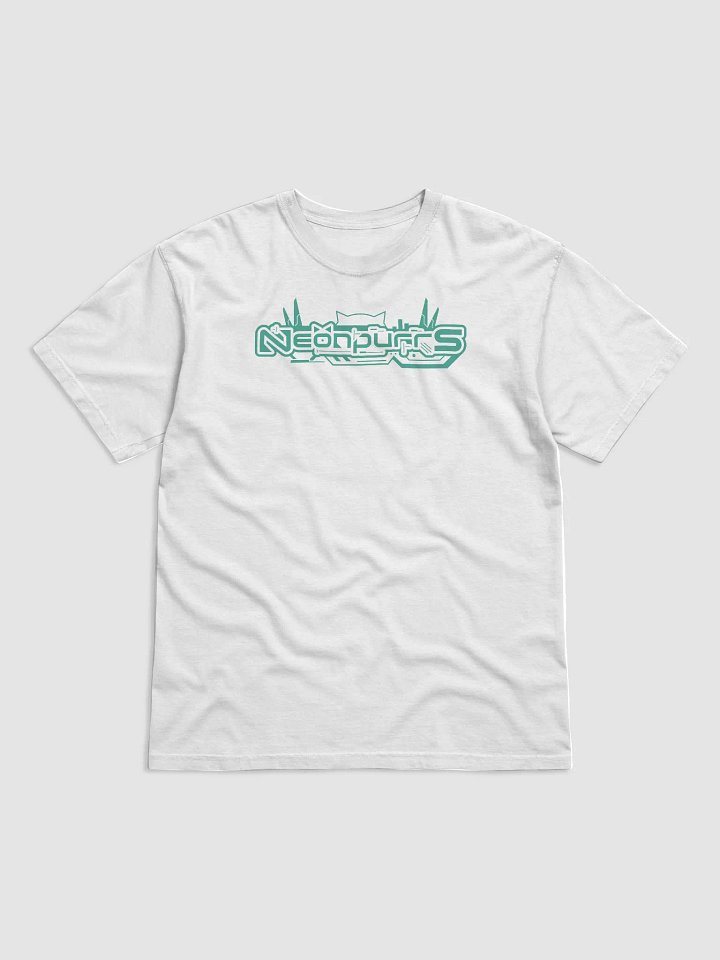 Neonpurrs Logo T-Shirt - White Monochrome product image (1)
