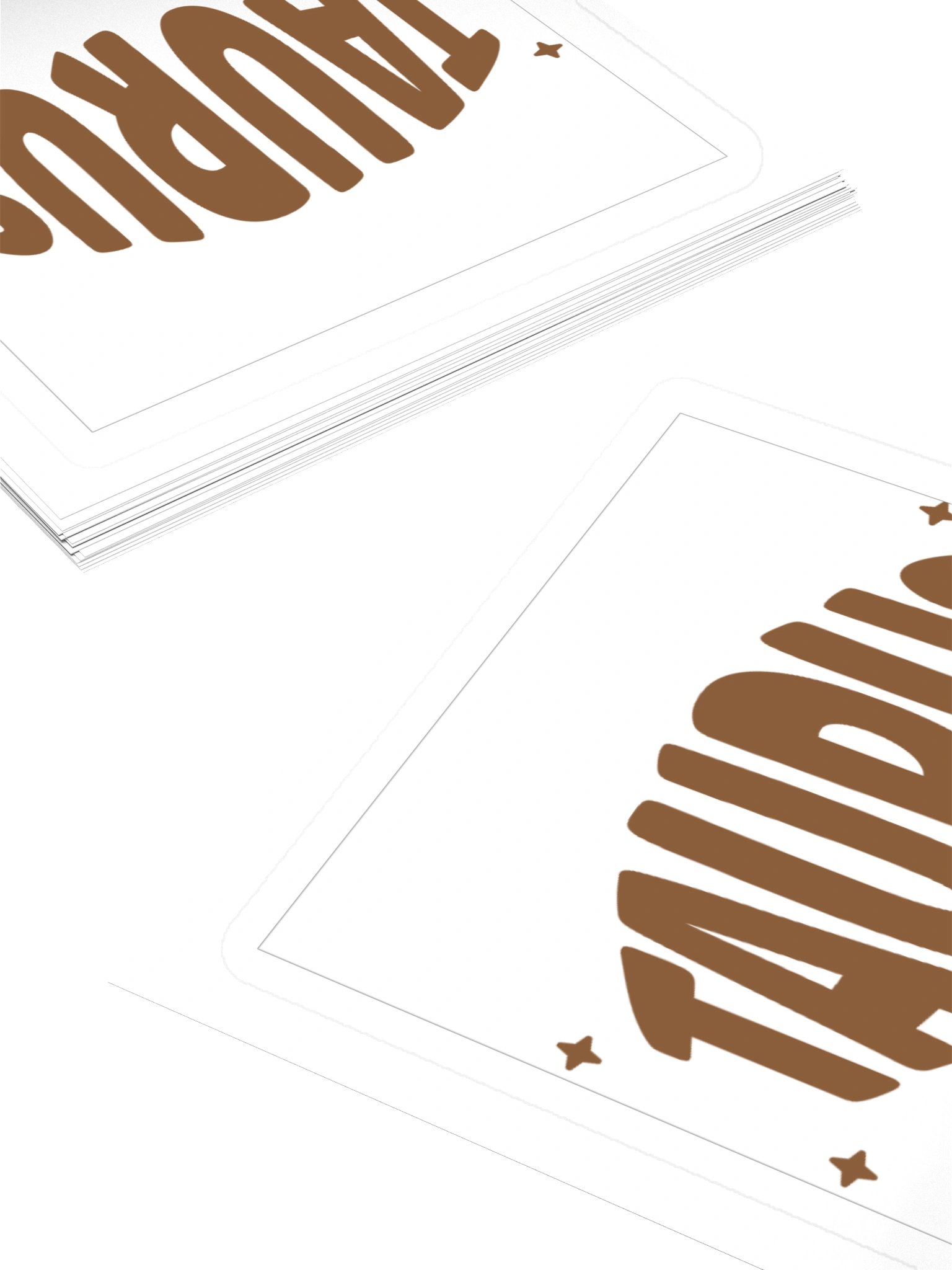 Taurus Zodiac Sticker — Bold Wordmark Design product image (4)