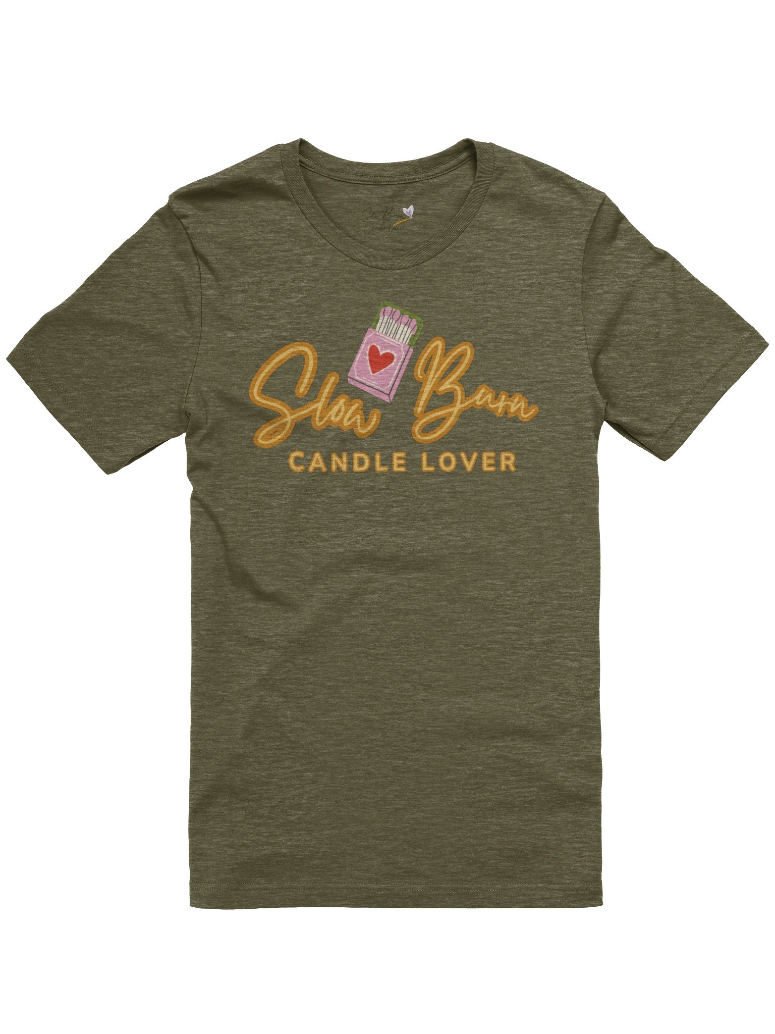 Slow Burn Candle Lover Tee product image (1)