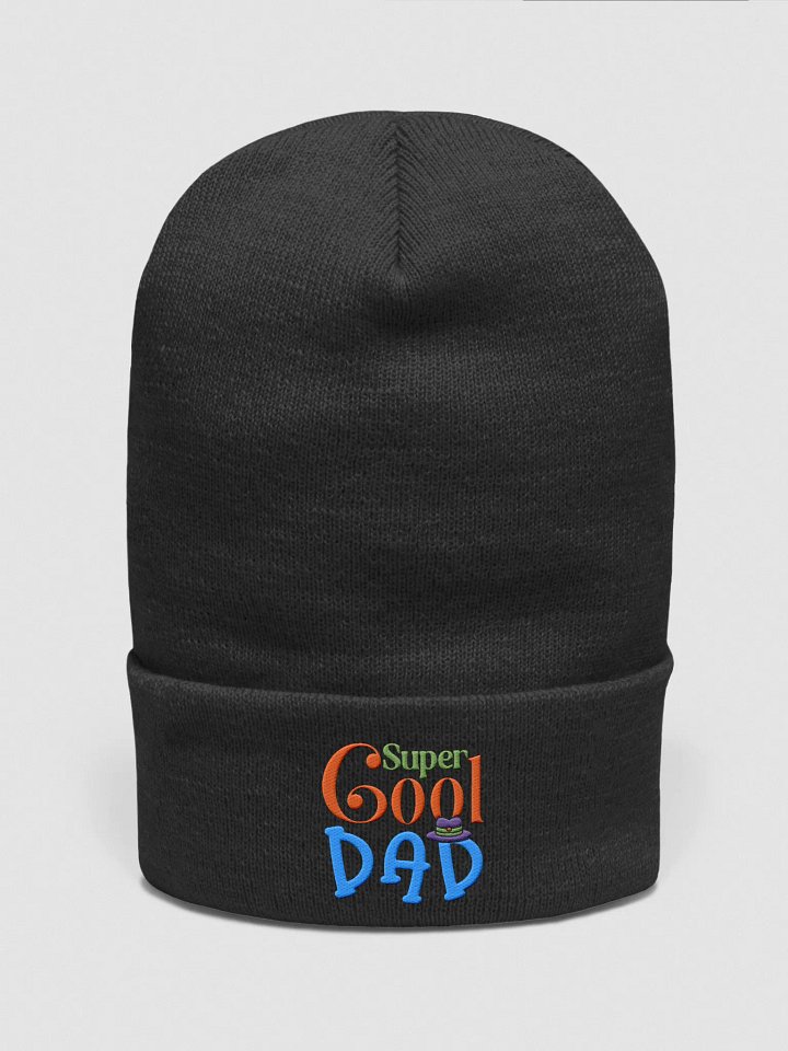 Super Cool Dad Yupoong Beanie product image (1)