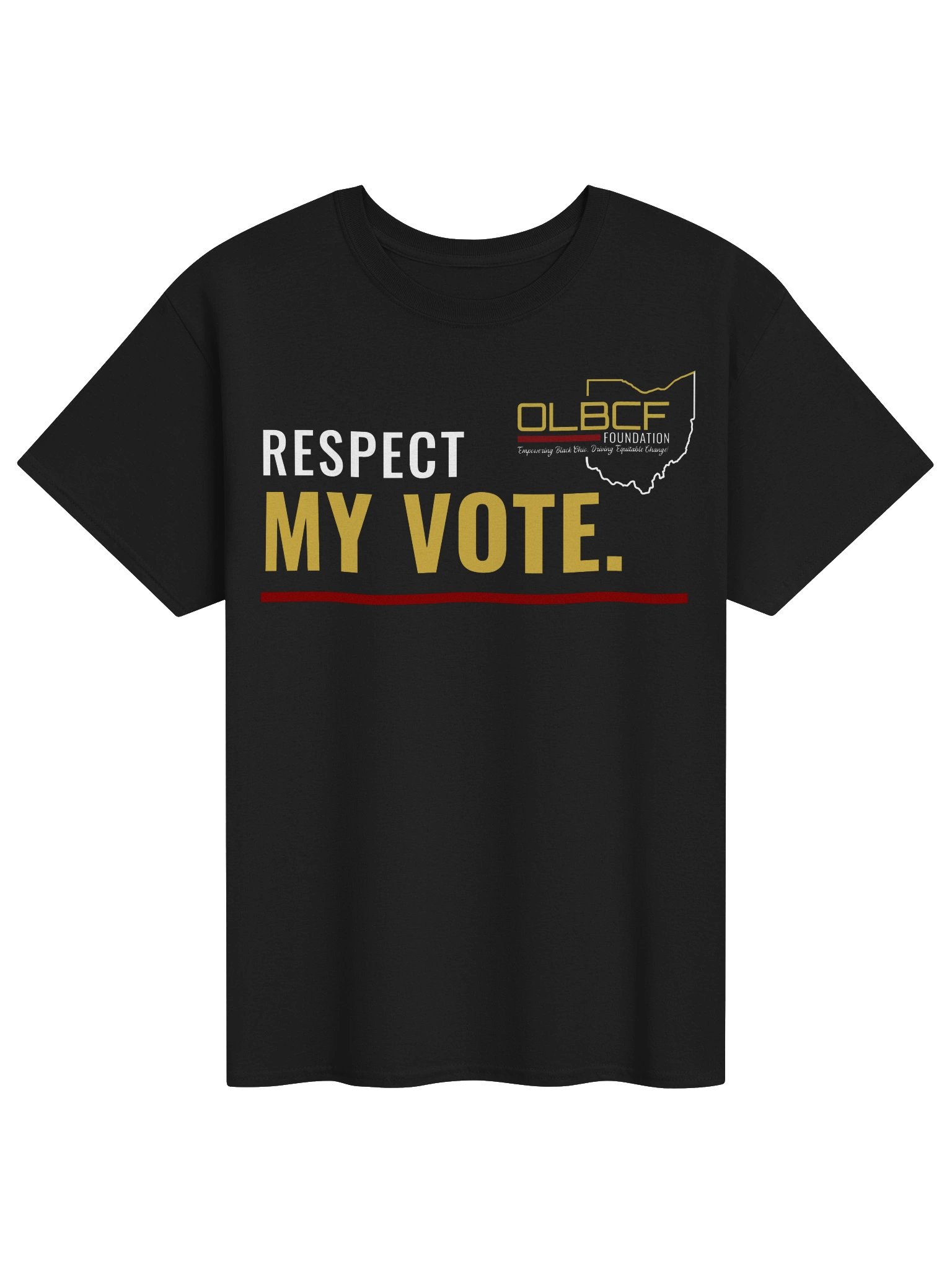 Respect My Vote Tee (B/G) product image (1)