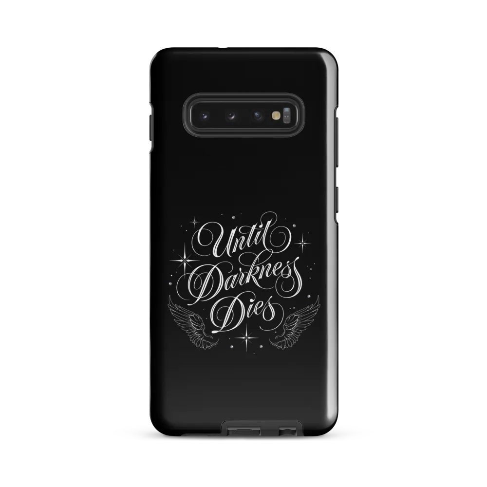 Until Darkness Dies (wings design) Samsung Case product image (3)