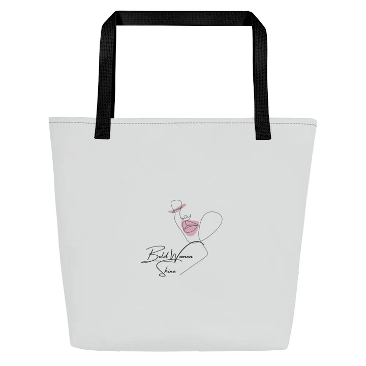 Large Tote Bag w/ Pocket LTFB0141 product image (1)