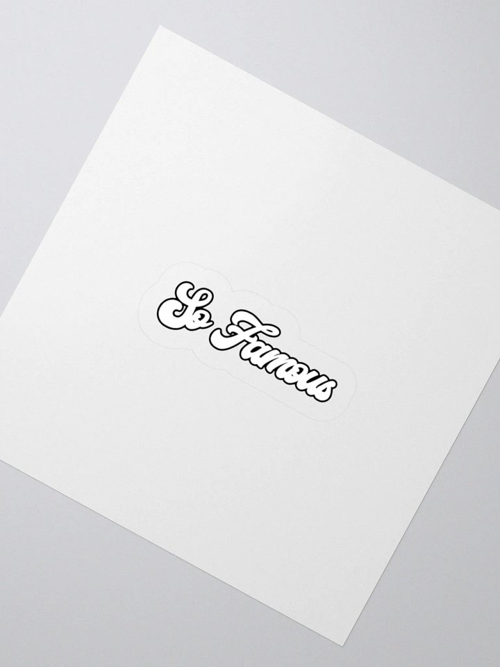 So Famous Stickers product image (5)