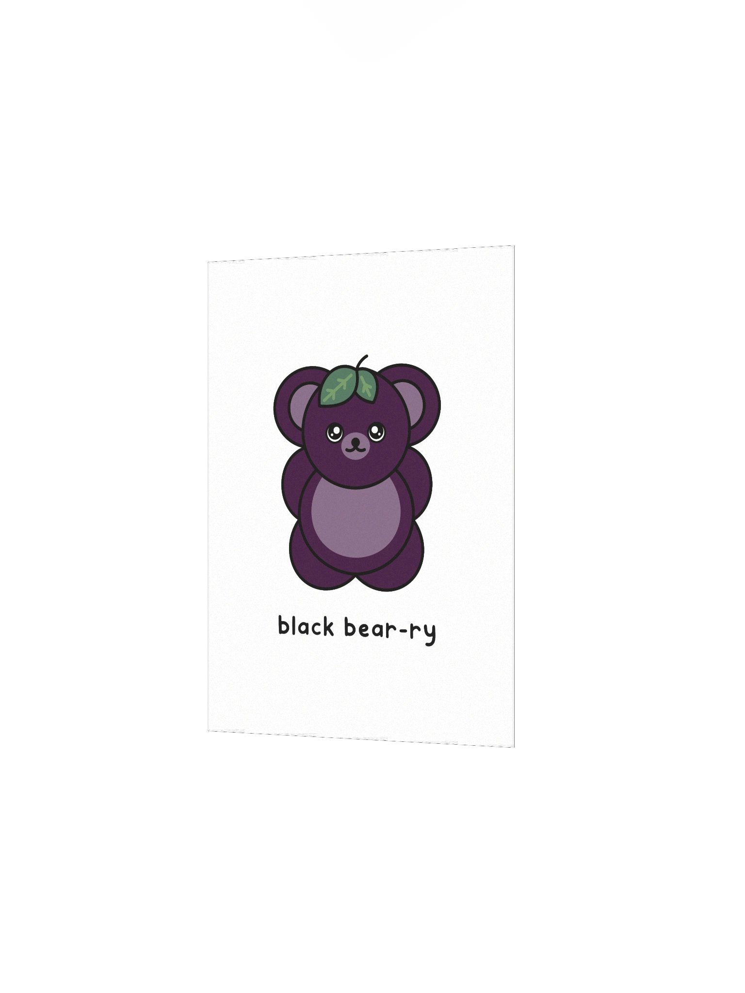 black bear-ry print product image (2)