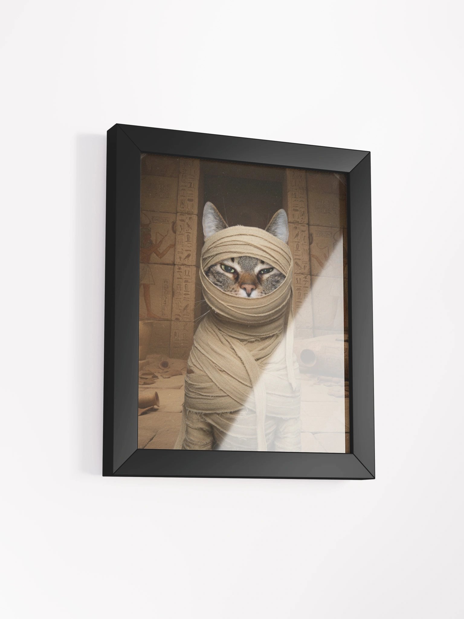 HALLOWEEN NIGHT / FRAMED PET ART / HIGH-QUALITY PRINT product image (3)