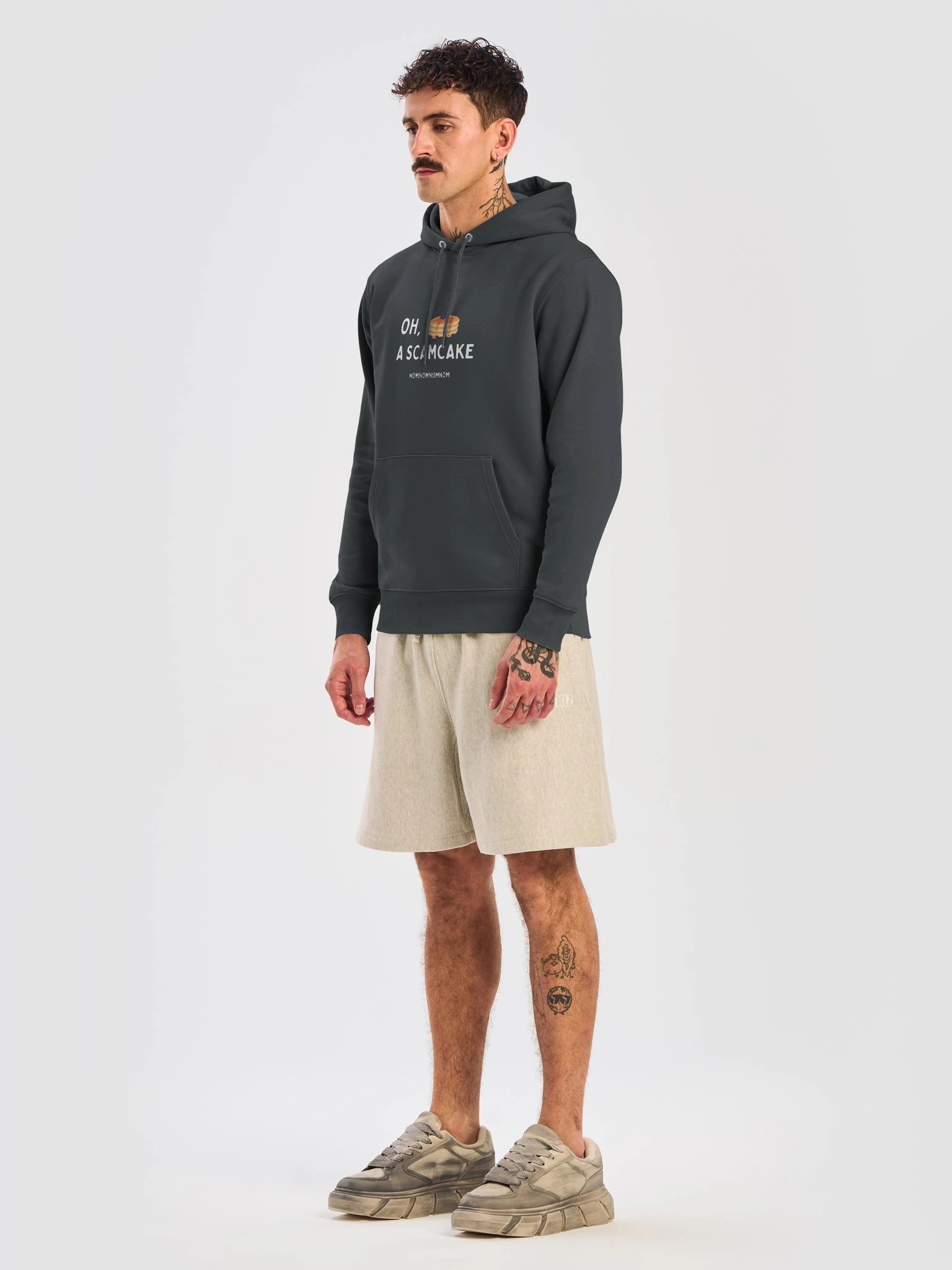 Oh, a scamcake Hoodie by tinypola [Printed] product image (7)