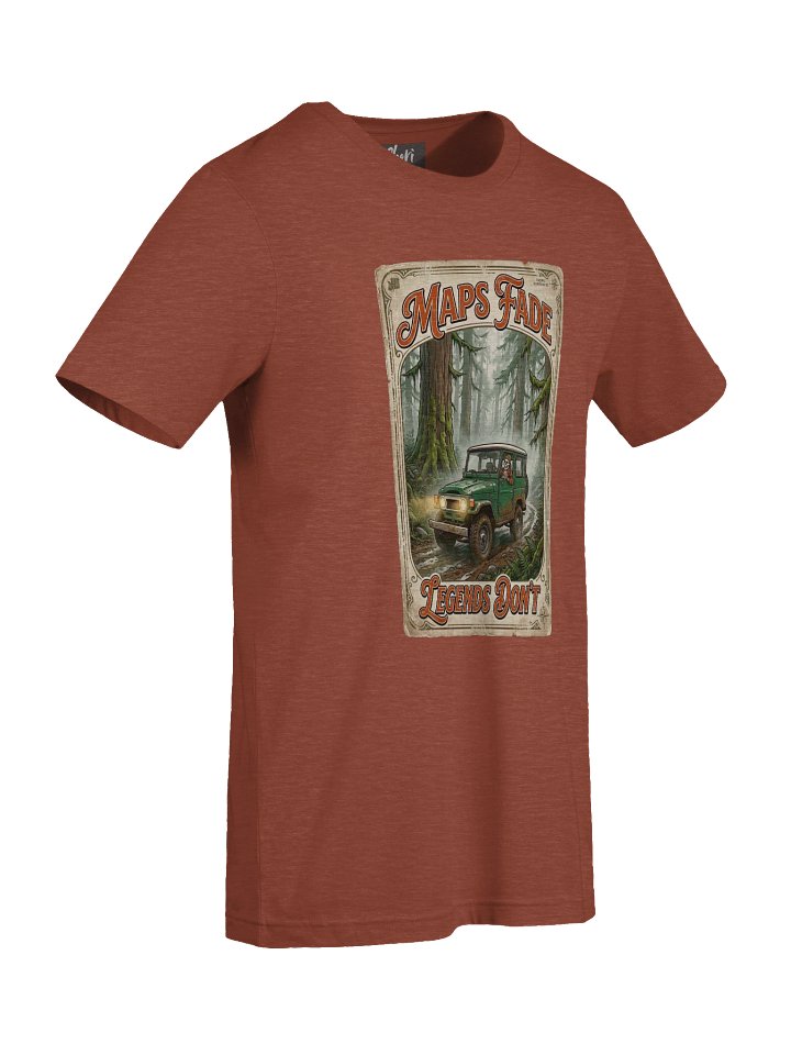 Maps Fade Legends Don't - V1 Tee product image (17)