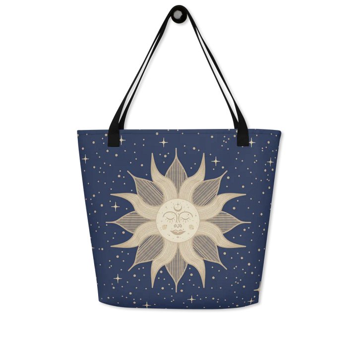 Mystic Sun Starry Night Tote Bag product image (1)