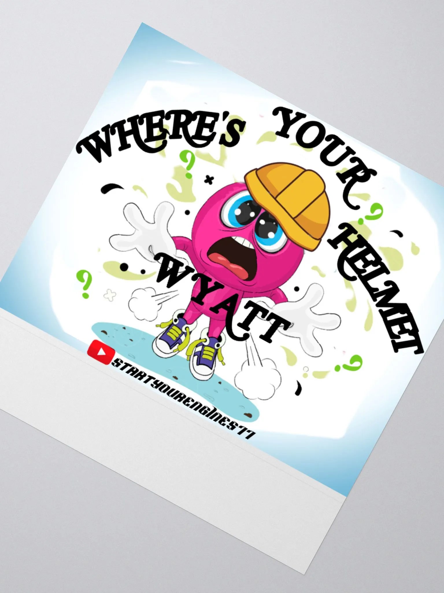 Helmet Sticker product image (5)