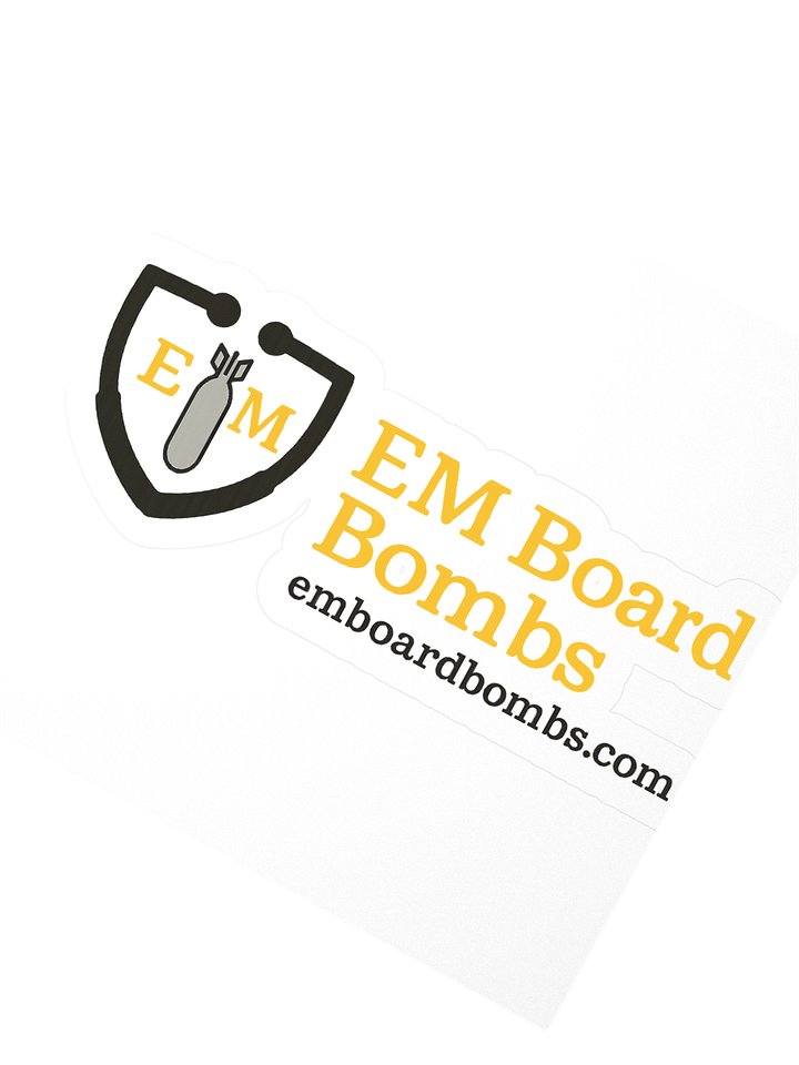 EM Board Bombs Official Sticker product image (2)