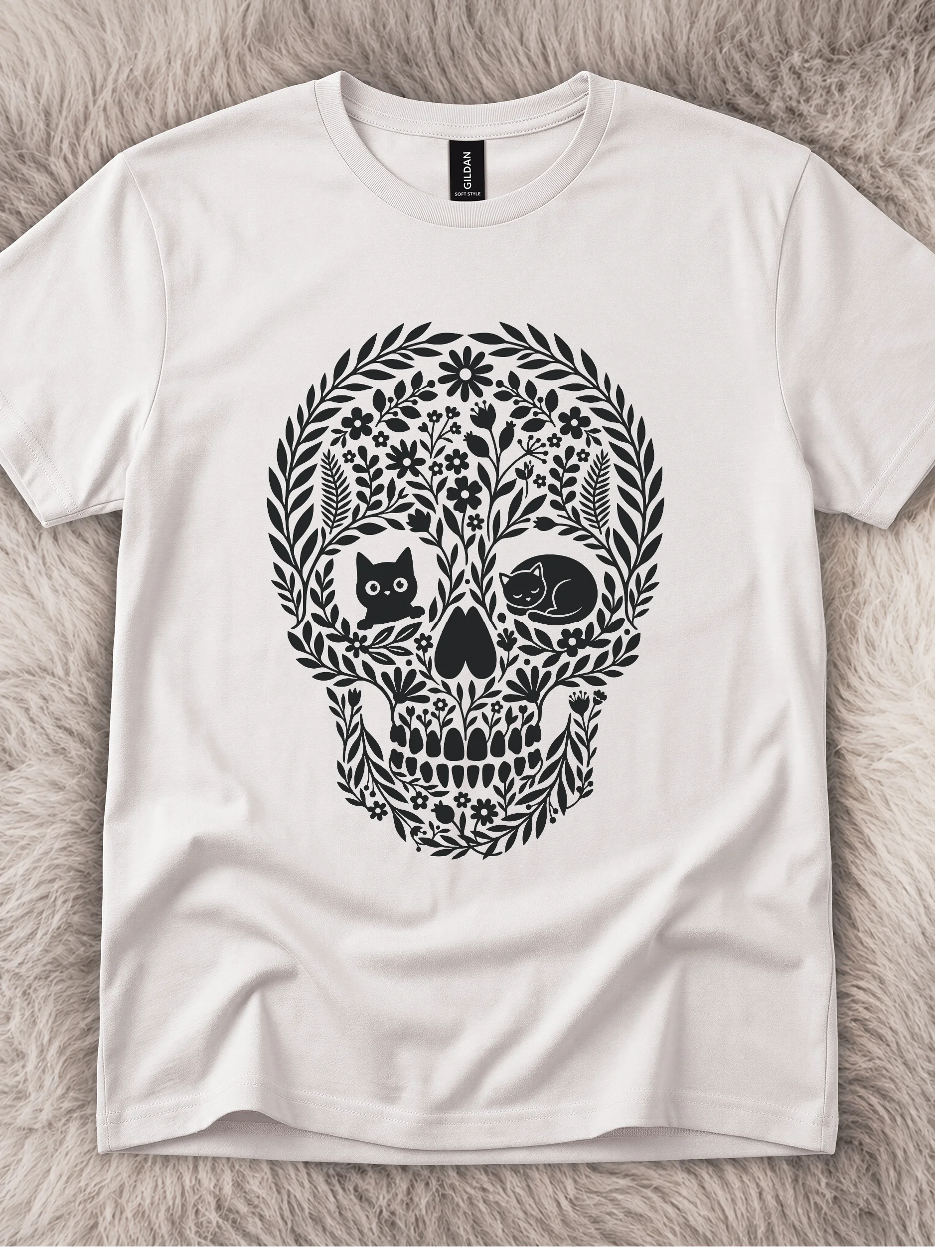 Void Vine Skull Tee product image (1)